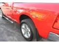 2010 Flame Red Dodge Ram 1500 SLT Quad Cab 4x4  photo #4