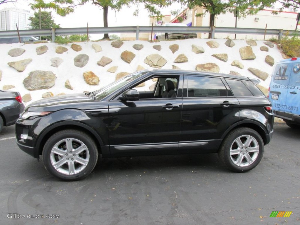 Barolo Black Metallic 2015 Land Rover Range Rover Evoque Pure Plus Exterior Photo #97750937