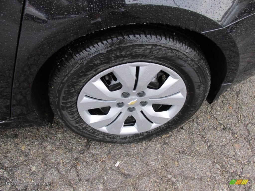 2014 Cruze LS - Black Granite Metallic / Jet Black/Medium Titanium photo #3