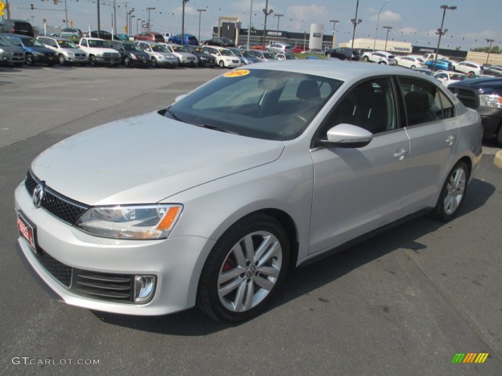 2012 Jetta GLI - Frost Silver Metallic / Titan Black photo #3