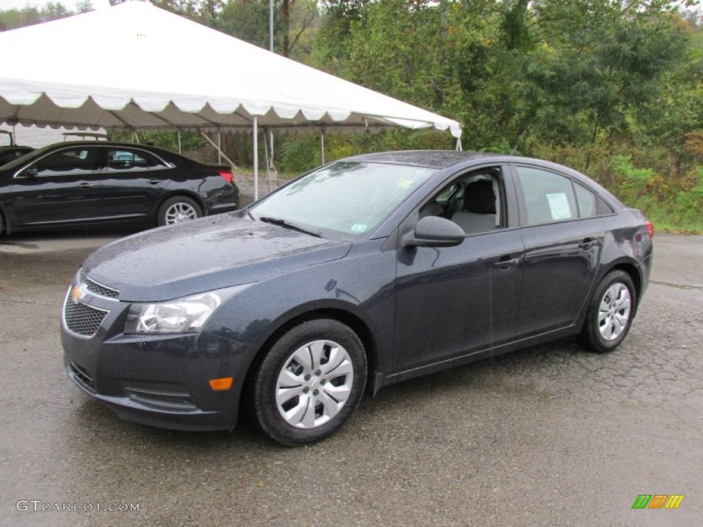 2014 Cruze LS - Blue Ray Metallic / Jet Black/Medium Titanium photo #1