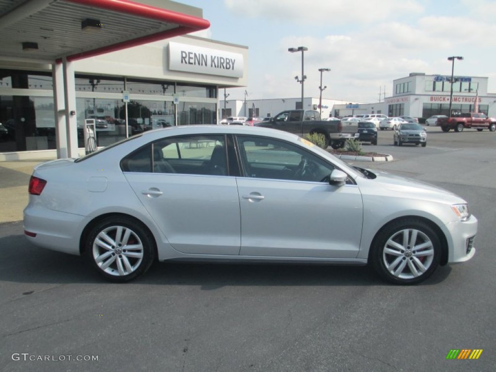 2012 Jetta GLI - Frost Silver Metallic / Titan Black photo #8