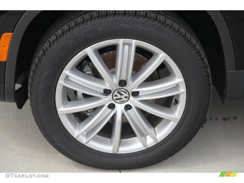 2015 Tiguan SEL - Deep Black Pearl / Sandstone photo #5