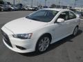 Wicked White 2015 Mitsubishi Lancer GT Exterior