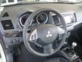 Black 2015 Mitsubishi Lancer GT Steering Wheel