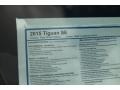 2015 Volkswagen Tiguan SE Window Sticker