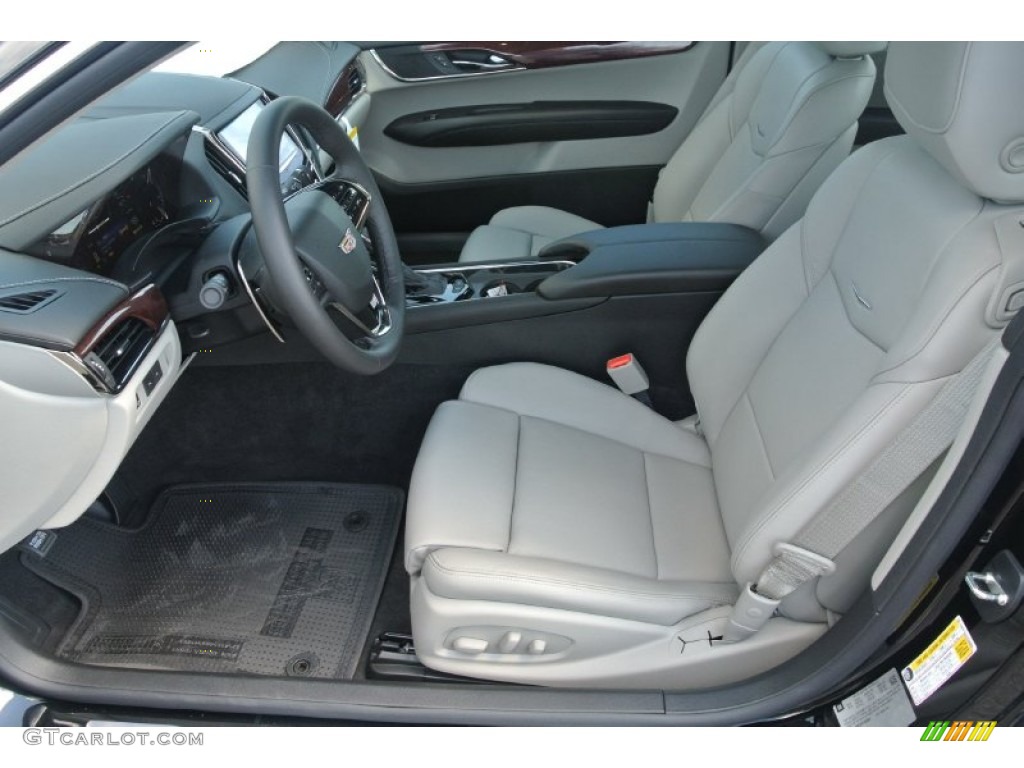 Light Platinum/Jet Black Interior 2015 Cadillac ATS 3.6 Luxury Coupe Photo #97754612
