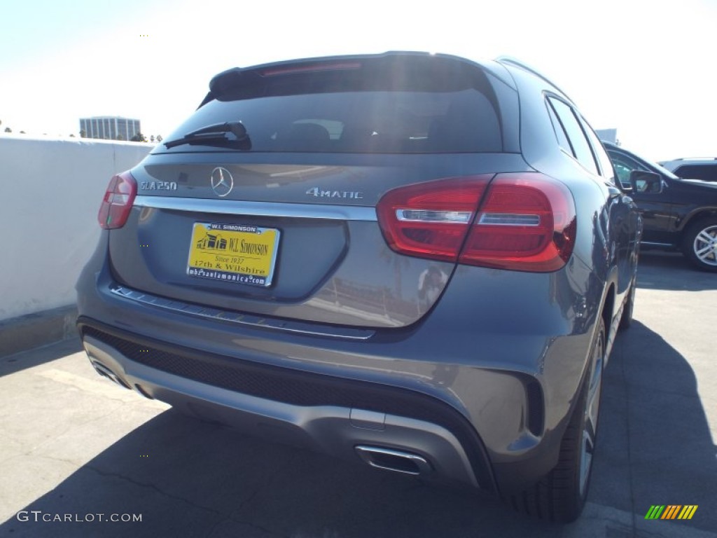 2015 GLA 250 4Matic - Mountain Grey Metallic / Ash photo #4