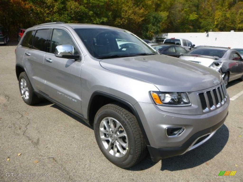 Billet Silver Metallic 2015 Jeep Grand Cherokee Limited 4x4 Exterior Photo #97755341