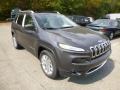 2015 Granite Crystal Metallic Jeep Cherokee Limited 4x4  photo #7