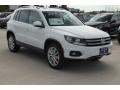 Pure White 2015 Volkswagen Tiguan SE