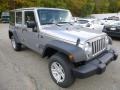 Billet Silver Metallic 2015 Jeep Wrangler Unlimited Sport 4x4 Exterior