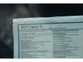 2015 Volkswagen Tiguan S Window Sticker