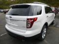 2015 White Platinum Ford Explorer XLT 4WD  photo #2