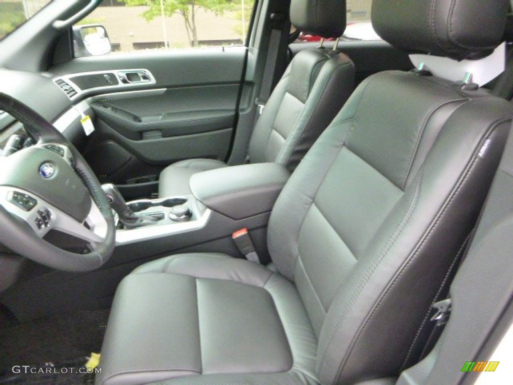 2015 Explorer XLT 4WD - White Platinum / Charcoal Black photo #6