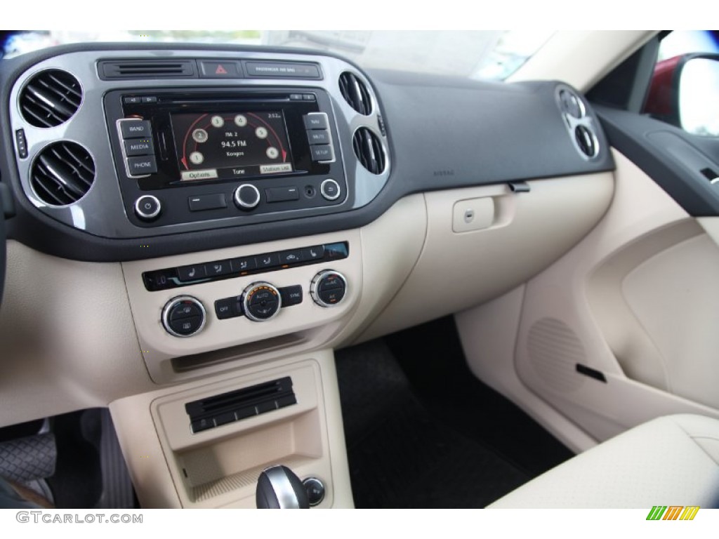 2015 Tiguan SEL - Wild Cherry Metallic / Sandstone photo #11