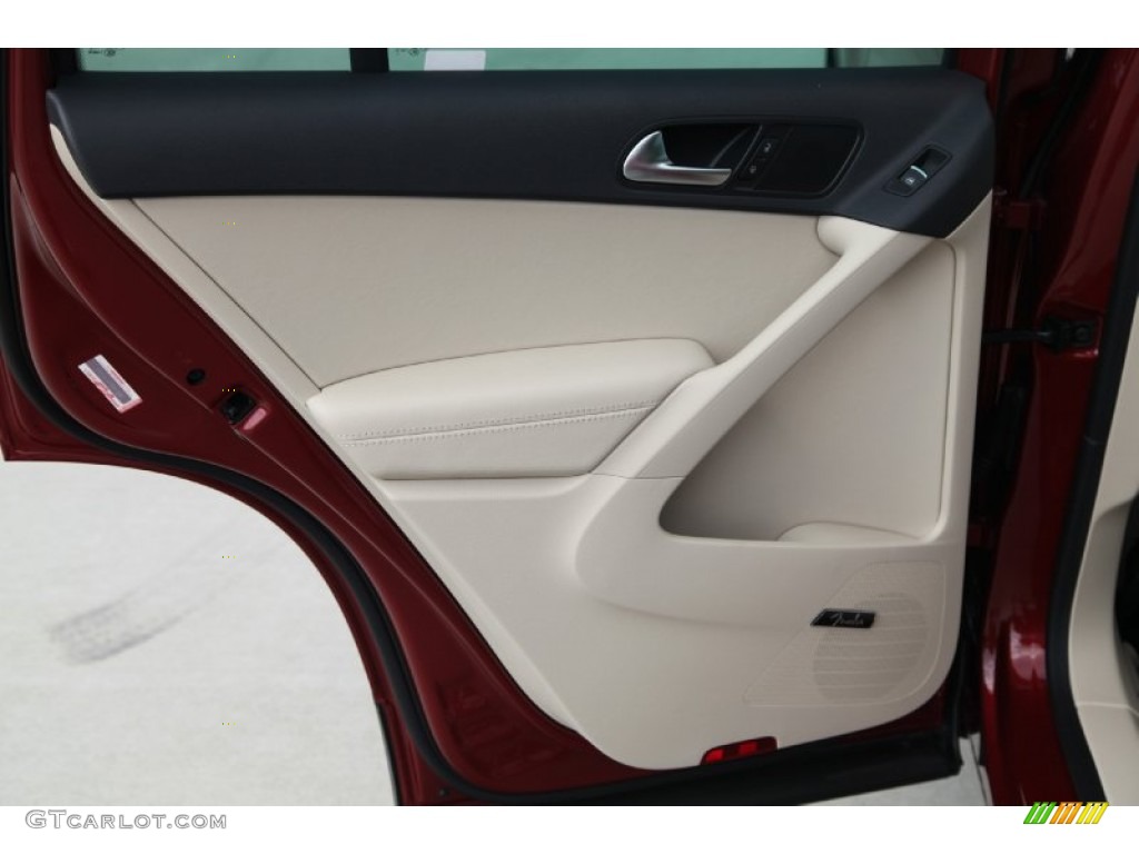 2015 Tiguan SEL - Wild Cherry Metallic / Sandstone photo #21