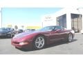 50th Anniversary Red 2003 Chevrolet Corvette 50th Anniversary Edition Coupe