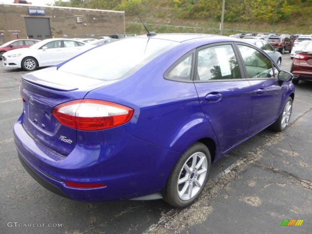 Perfomance Blue 2015 Ford Fiesta SE Sedan Exterior Photo #97759229