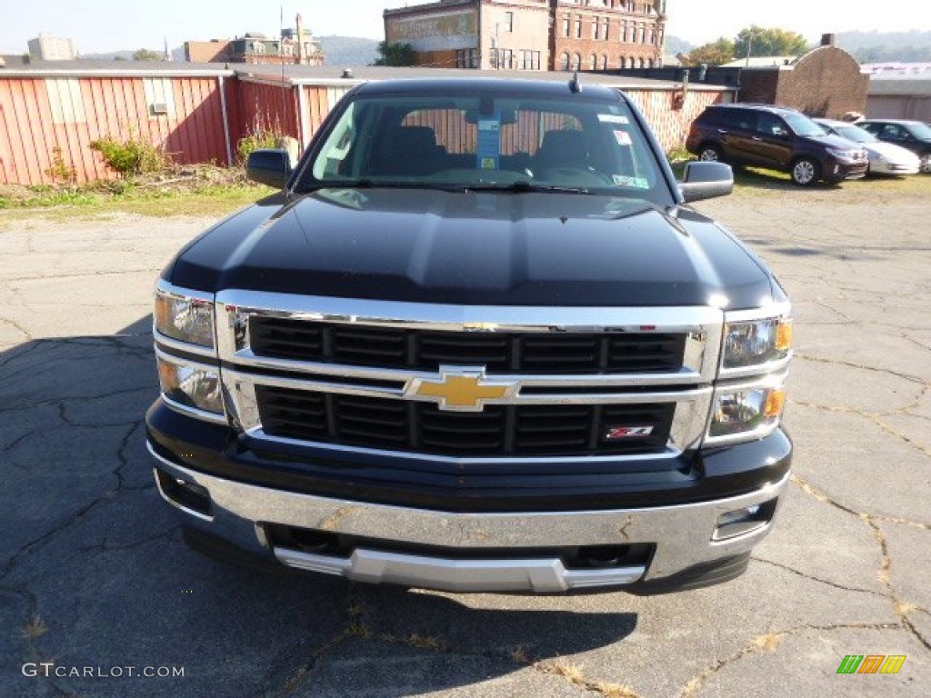 2015 Silverado 1500 LT Z71 Crew Cab 4x4 - Black / Jet Black photo #3