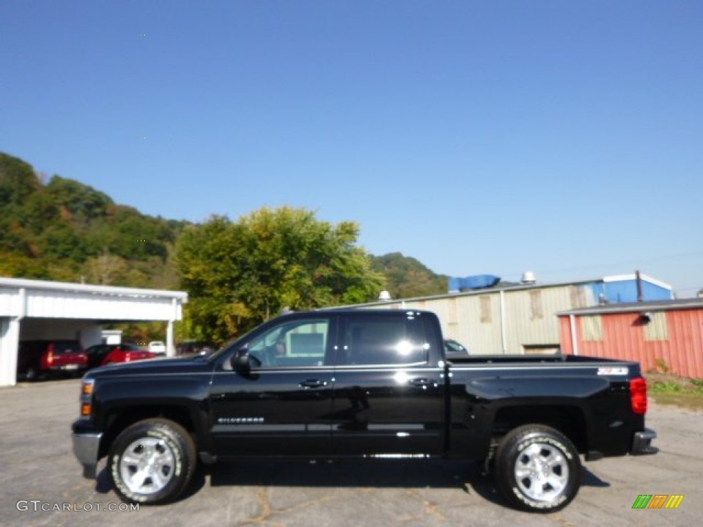 2015 Silverado 1500 LT Z71 Crew Cab 4x4 - Black / Jet Black photo #5