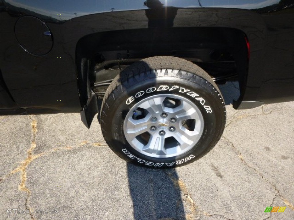 2015 Silverado 1500 LT Z71 Crew Cab 4x4 - Black / Jet Black photo #9