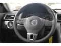 Titan Black Steering Wheel Photo for 2015 Volkswagen Passat #97759697