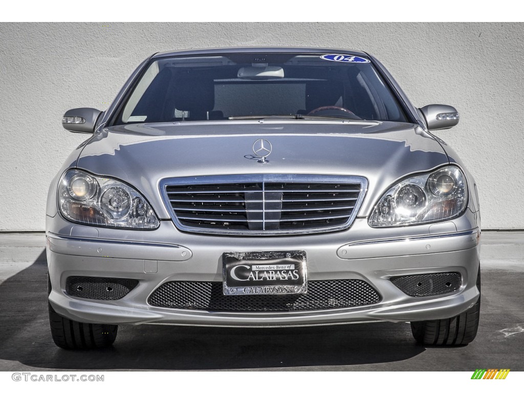 2004 S 600 Sedan - Brilliant Silver Metallic / Black photo #2