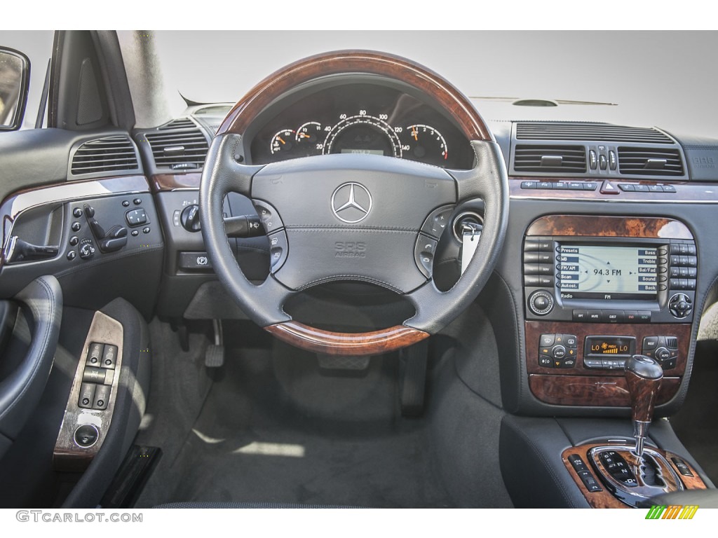 2004 S 600 Sedan - Brilliant Silver Metallic / Black photo #4