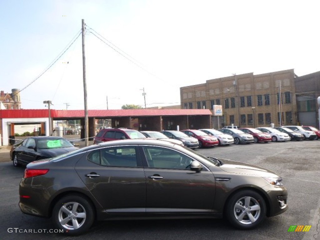 2015 Optima LX - Metal Bronze / Beige photo #1