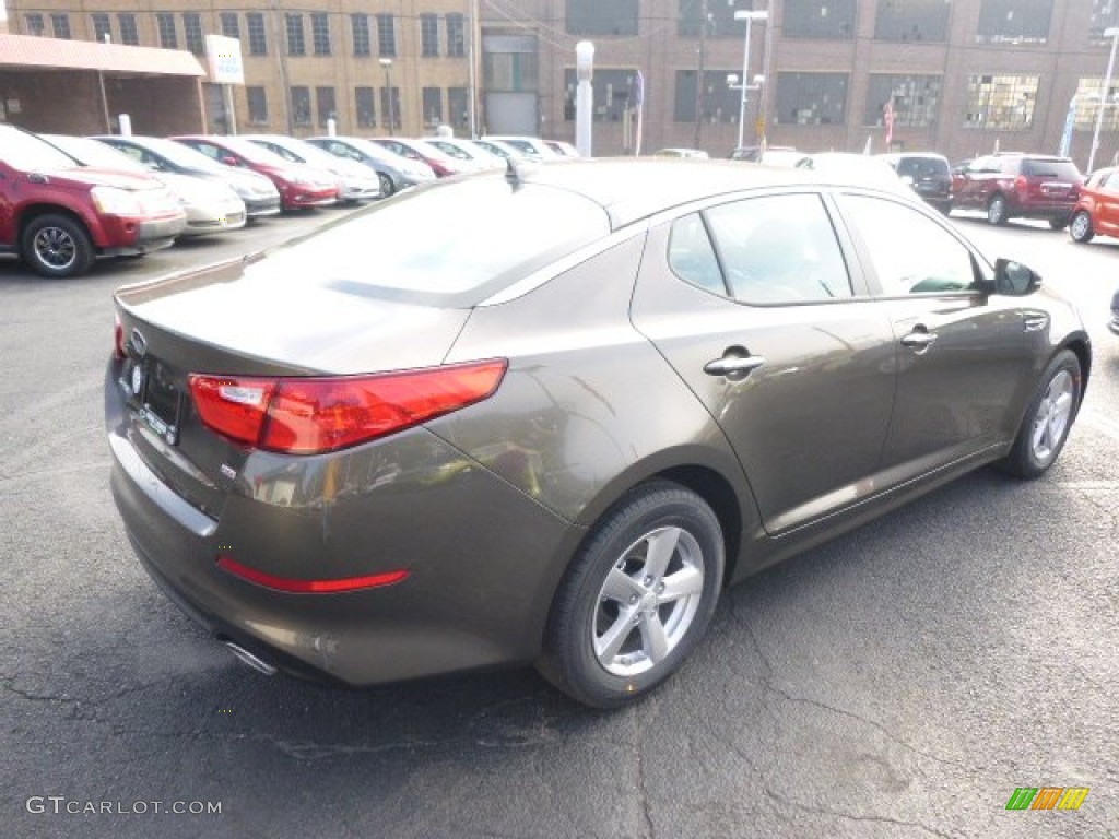 2015 Optima LX - Metal Bronze / Beige photo #8