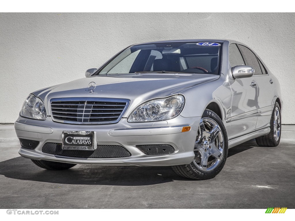 2004 S 600 Sedan - Brilliant Silver Metallic / Black photo #12