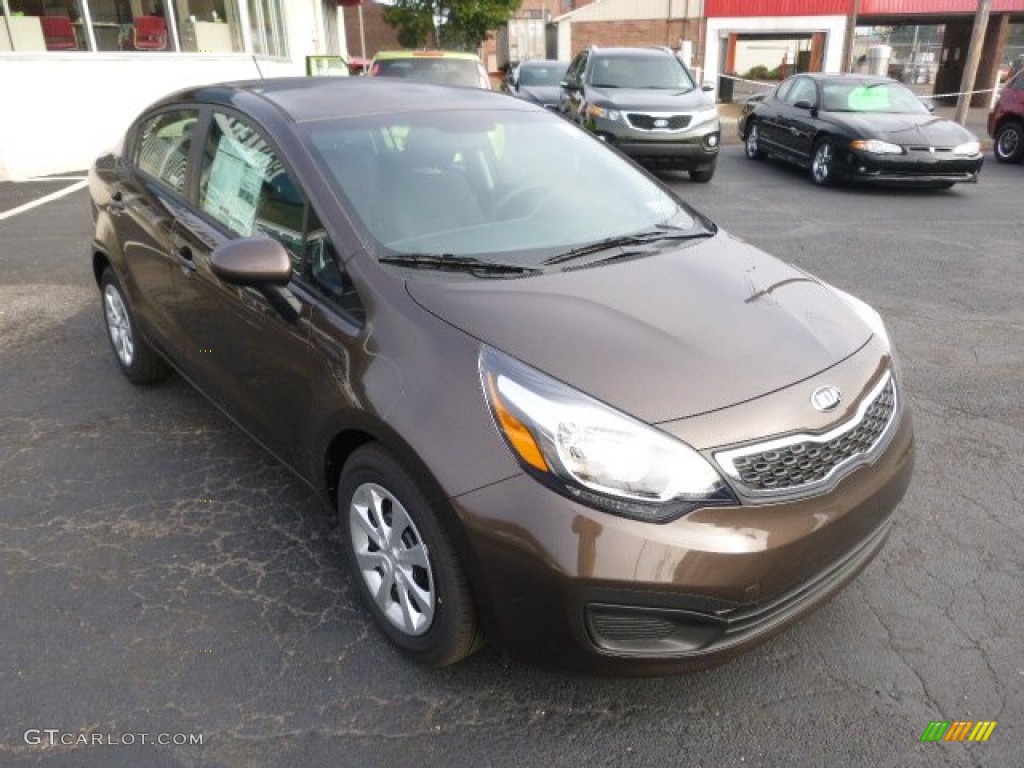 Chestnut 2015 Kia Rio EX Exterior Photo #97762013