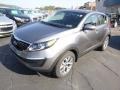 2015 Mineral Silver Kia Sportage LX AWD  photo #4