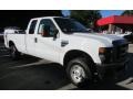 Oxford White - F250 Super Duty XL SuperCab 4x4 Photo No. 6