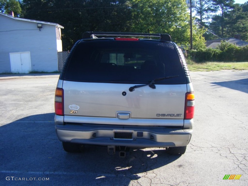 2003 Suburban 1500 Z71 4x4 - Light Pewter Metallic / Tan/Neutral photo #3