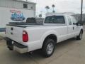 Oxford White - F250 Super Duty XL Super Cab Photo No. 4