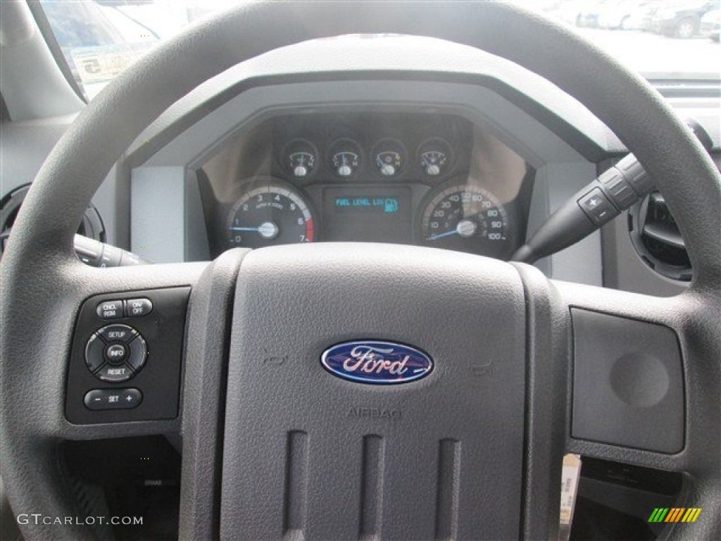 2015 F250 Super Duty XL Super Cab - Oxford White / Steel photo #24