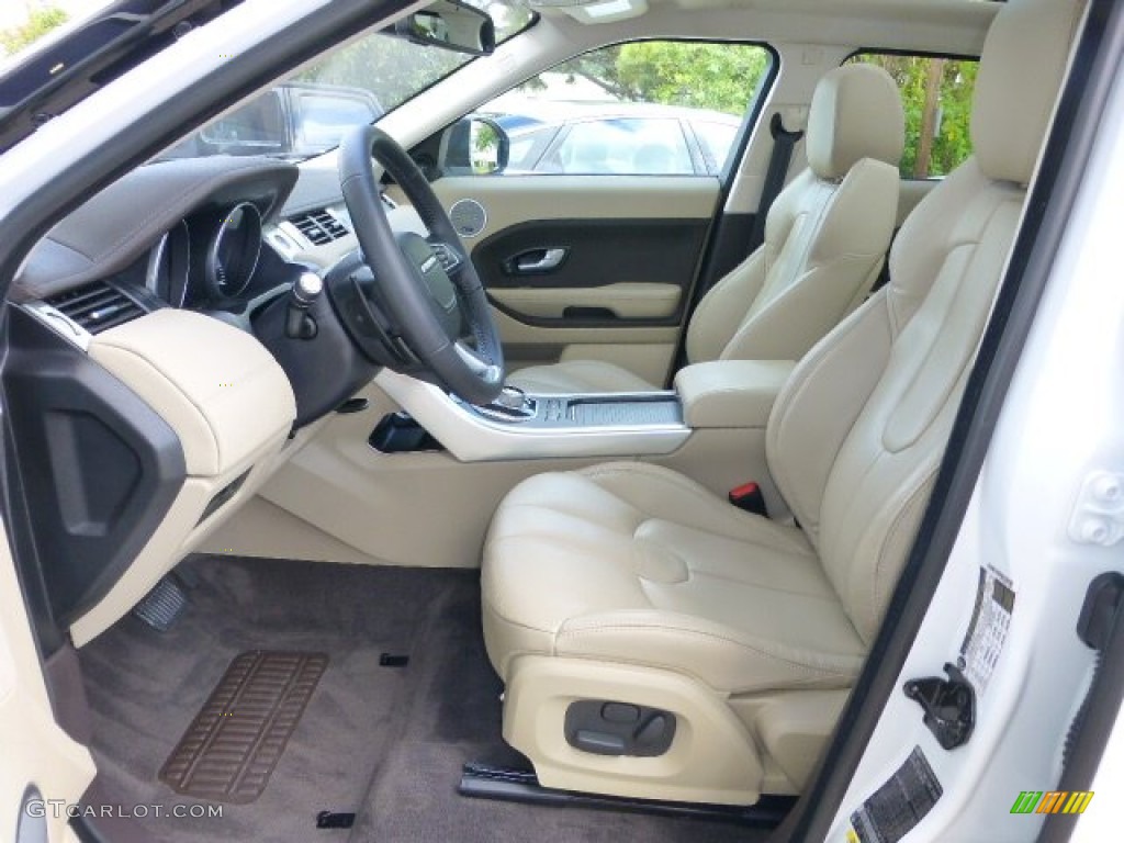 Almond Interior 2014 Land Rover Range Rover Evoque Pure Photo #97769815