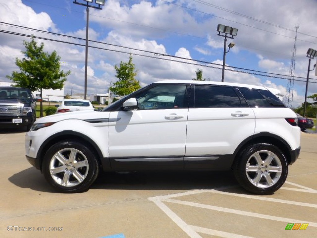 Fuji White 2014 Land Rover Range Rover Evoque Pure Exterior Photo #97769918