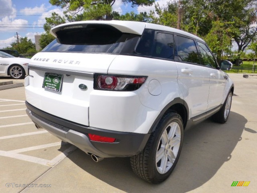 2014 Range Rover Evoque Pure - Fuji White / Almond photo #9