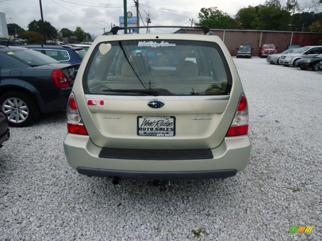 2006 Forester 2.5 X - Champagne Gold Opal / Desert Beige photo #6