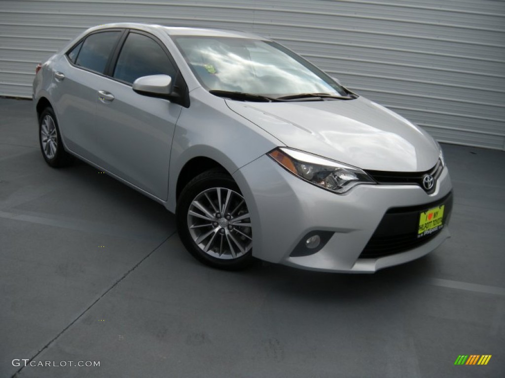 2014 Corolla L - Classic Silver Metallic / Steel Blue photo #2