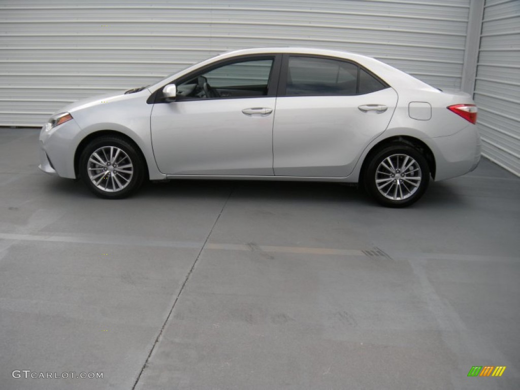 2014 Corolla L - Classic Silver Metallic / Steel Blue photo #3