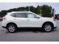 2014 Moonlight White Nissan Rogue SV  photo #6