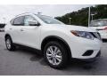 2014 Moonlight White Nissan Rogue SV  photo #7