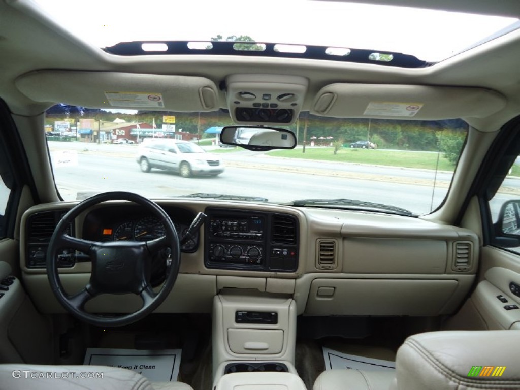 2002 Tahoe LT 4x4 - Indigo Blue Metallic / Tan/Neutral photo #11
