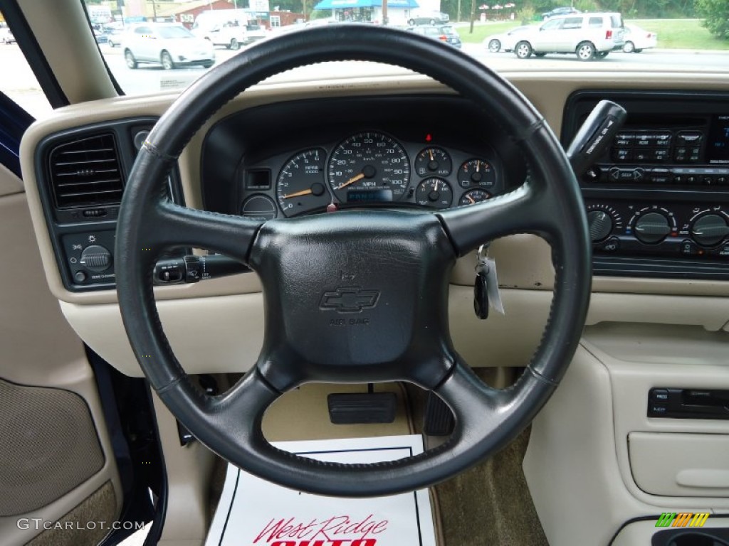 2002 Tahoe LT 4x4 - Indigo Blue Metallic / Tan/Neutral photo #13