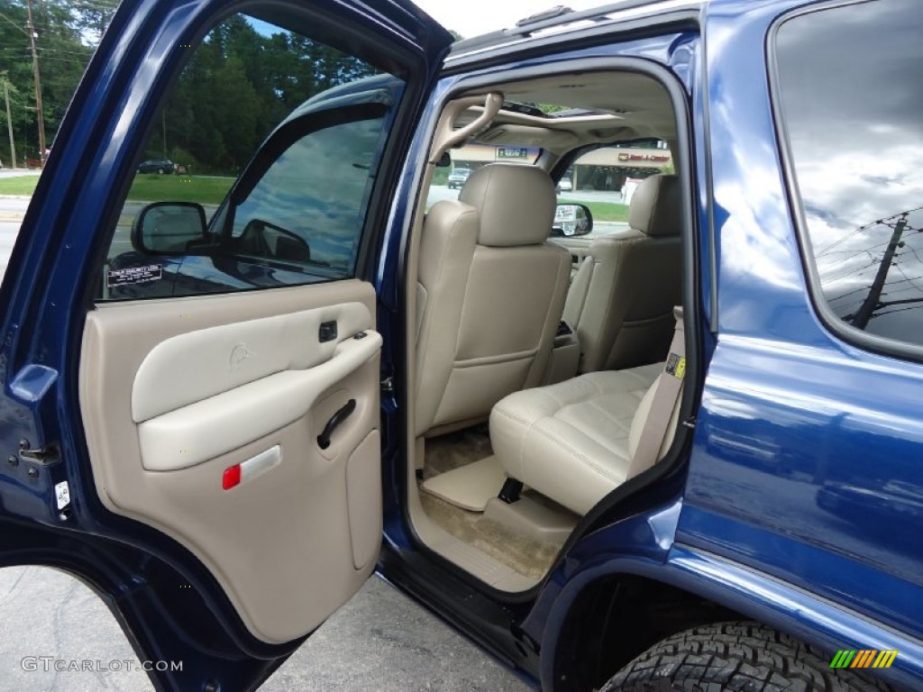 2002 Tahoe LT 4x4 - Indigo Blue Metallic / Tan/Neutral photo #17