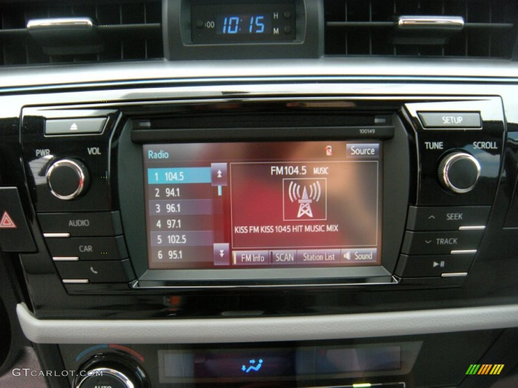 2014 Corolla L - Classic Silver Metallic / Steel Blue photo #39